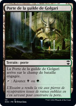 Porte de la guilde de Golgari - Kaldheim Commander