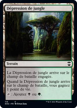 Dépression de jungle - Kaldheim Commander