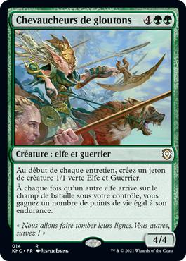 Chevaucheurs de gloutons - Kaldheim Commander
