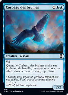 Corbeau des brumes - Kaldheim Commander