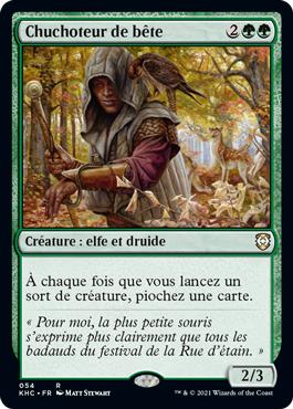 Chuchoteur de bête - Kaldheim Commander