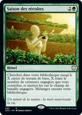 Saison des récoltes - Kaldheim Commander