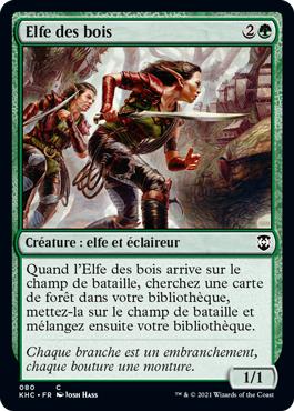 Elfe des bois - Kaldheim Commander