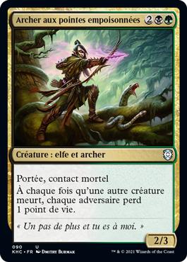 Archer aux pointes empoisonnées - Kaldheim Commander