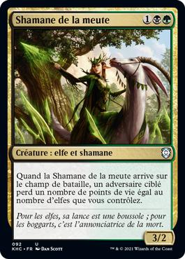 Shamane de la meute - Kaldheim Commander