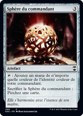 Sphère du commandant - Kaldheim Commander