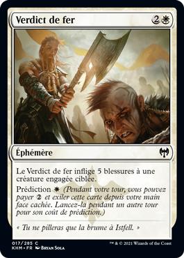 Verdict de fer - Kaldheim