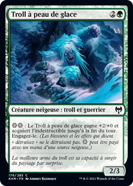 Troll à peau de glace - Kaldheim