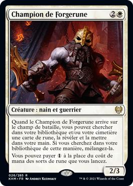 Champion de Forgerune - Kaldheim