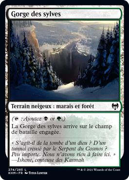 Gorge des sylves - Kaldheim