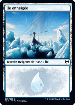 Île enneigée - Kaldheim