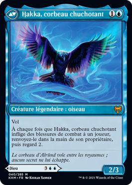 Hakka, corbeau chuchotant - Kaldheim