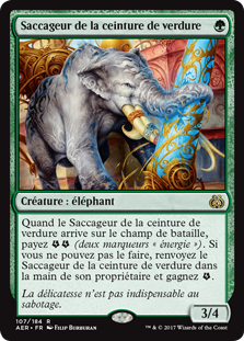 Saccageur de la ceinture de verdure - La révolte éthérique