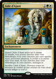 Aide d'Ajani - La révolte éthérique