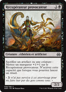Récupérateur provocateur - La révolte éthérique