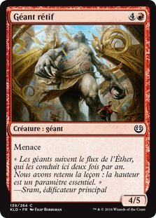 Géant rétif - Kaladesh