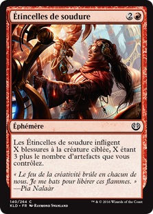 Étincelles de soudure - Kaladesh