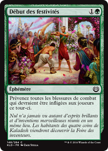 Début des festivités - Kaladesh