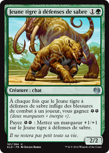 Jeune tigre à défenses de sabre - Kaladesh