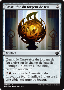 Casse-tête du forgeur de feu - Kaladesh