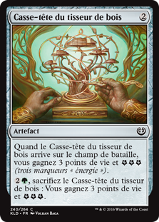 Casse-tête du tisseur de bois - Kaladesh