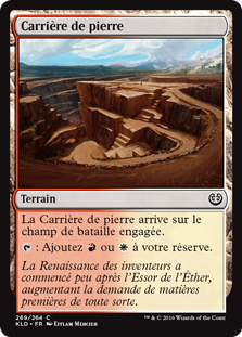 Carrière de pierre - Kaladesh