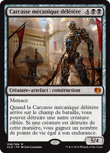 Carcasse mécanique délétère - Kaladesh