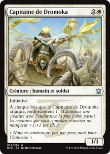 Capitaine de Dromoka - Les dragons de Tarkir
