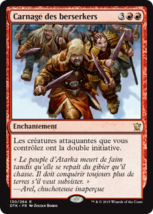 Carnage des berserkers - Les dragons de Tarkir