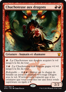 Chuchoteuse aux dragons - Les dragons de Tarkir