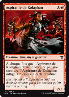 Aspirante de Kolaghan - Les dragons de Tarkir