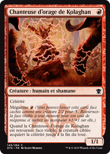 Chanteuse d'orage de Kolaghan - Les dragons de Tarkir