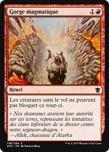 Gorge magmatique - Les dragons de Tarkir