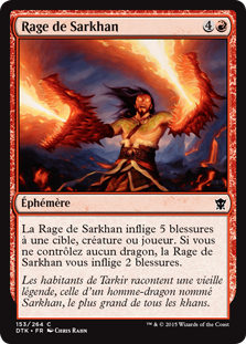 Rage de Sarkhan - Les dragons de Tarkir