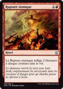 Rupture sismique - Les dragons de Tarkir