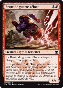 Brute de guerre véloce - Les dragons de Tarkir