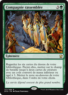 Compagnie rassemblée - Les dragons de Tarkir