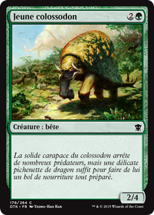 Jeune colossodon - Les dragons de Tarkir