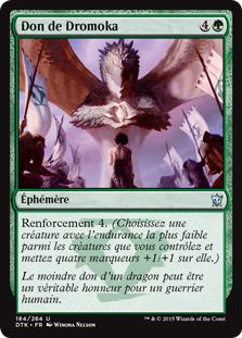 Don de Dromoka - Les dragons de Tarkir