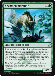 Arynx en maraude - Les dragons de Tarkir