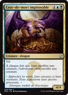 Croc-de-mort impitoyable - Les dragons de Tarkir