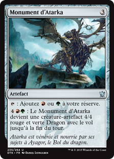 Monument d'Atarka - Les dragons de Tarkir