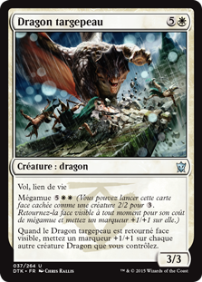 Dragon targepeau - Les dragons de Tarkir