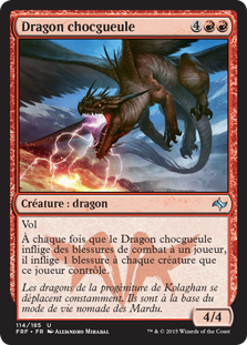 Dragon chocgueule - Destin reforgé