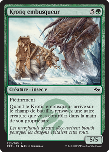 Krotiq embusqueur - Destin reforgé