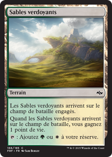 Sables verdoyants - Destin reforgé