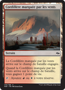 Cordillère marquée par les vents - Destin reforgé