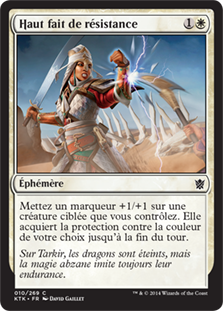 Haut fait de résistance - Les Khans de Tarkir