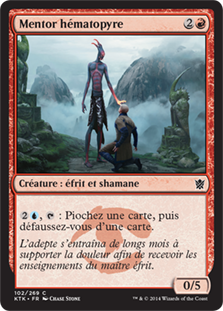 Mentor hématopyre - Les Khans de Tarkir