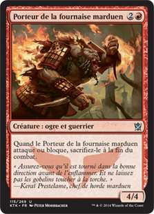 Porteur de la fournaise marduen - Les Khans de Tarkir